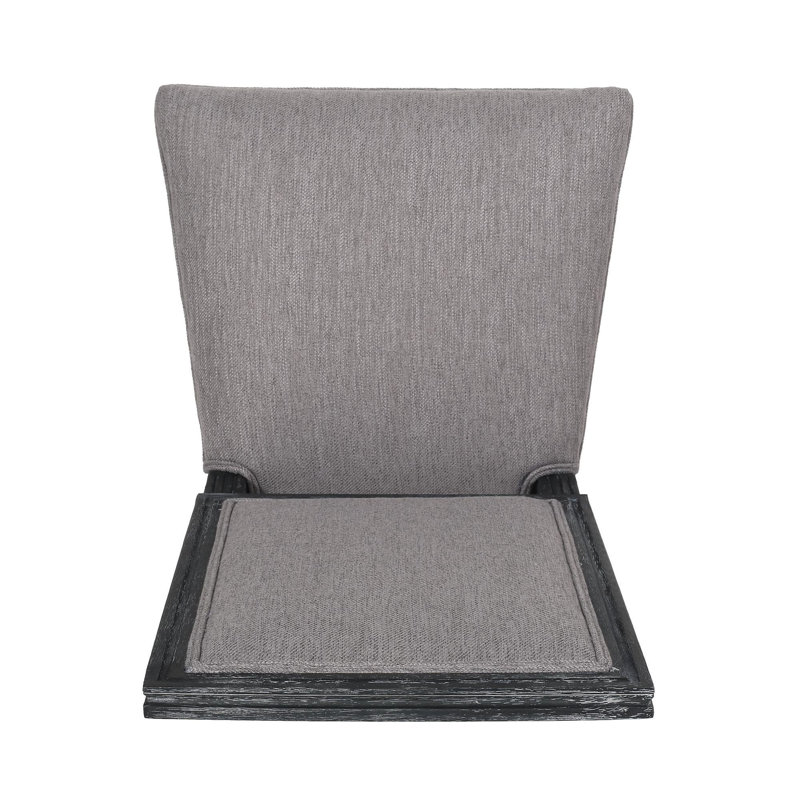 Dining Chair, Gray/Black