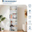 181.4cm H x 54.9cm W Bookcase-1731207019