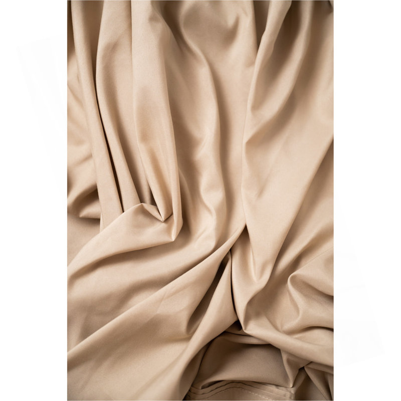 Ensemble de draps 4 pièces Omne Sleep, Ensemble de draps pour lit double avec 2 taies d'o, Khaki