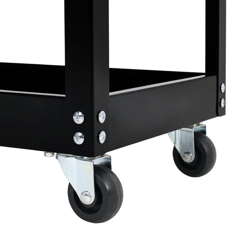 Livingandhome 3-Tier Rolling Tool Cart Storage Organizer