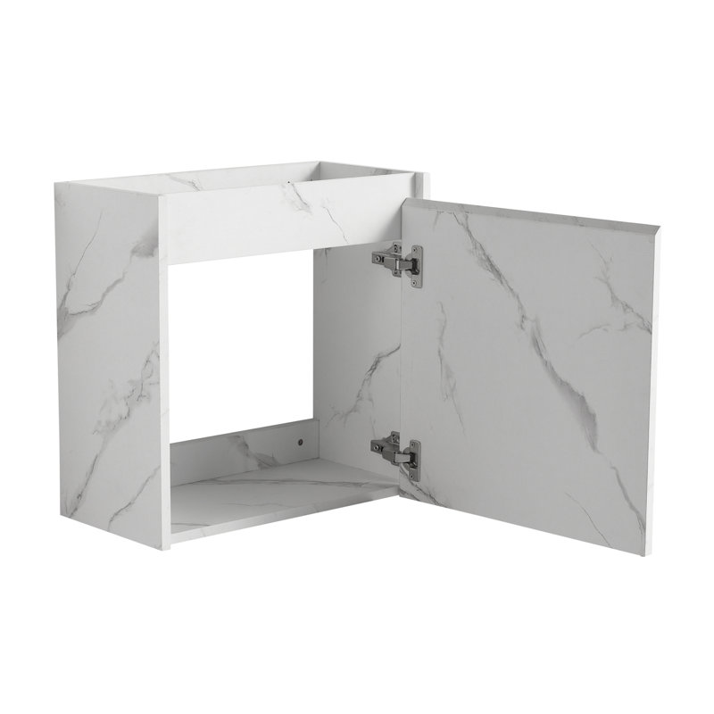 Kiesig 19.7'' Single Bathroom Vanity with Manufactured Wood Top