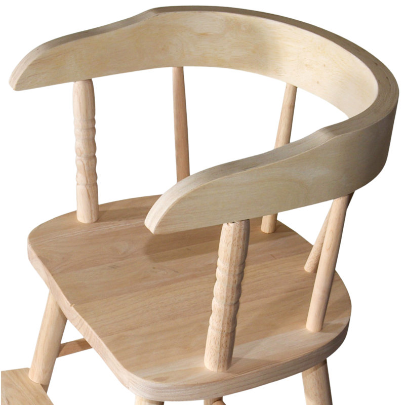 Whitewood Industries Youth Chair Clear Coat, Unfinished