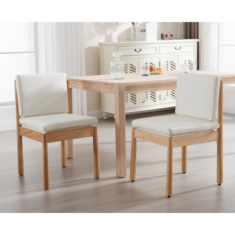 Chaise d'appoint Alrich, Blanc