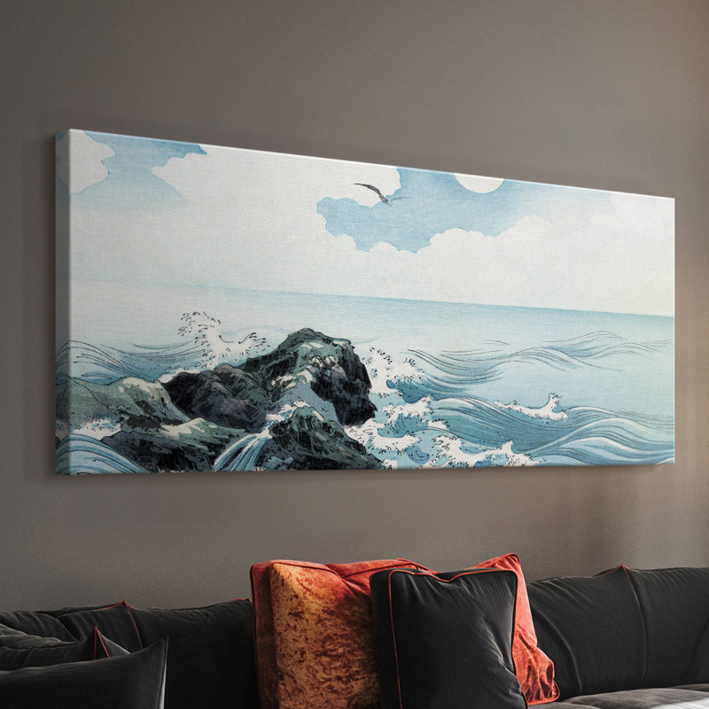 Série paysage - CCLV III - Toile tendue avec châssis - Prêt à accrocher, H 16 po x l 40 po