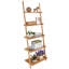 Bibliothèque échelle en bois H 71 "x l 25"
