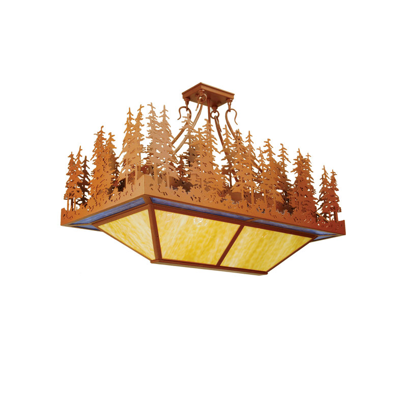 Luminaire suspendu oblique 40 po Pine Lake