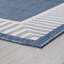 Tapis bleu à tissage plat Dexter-1756420873