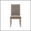 Ensemble de salle à manger traditionnel 5 pièces avec table extensible et 4 chaises d'appoint, finition gris brunâtre pour une décoration intérieure élégante-1874380679