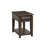 Mahogany Traditional Chairside Table W/ Storage