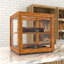 15 po Vitrine carrée en bois Artisan-124432706