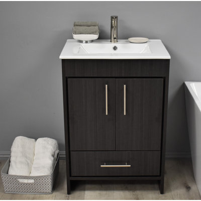Ensemble de meuble-lavabo simple 24 po Sallisaw