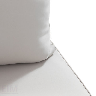 Ensemble de chaise d'angle et de table basse Sebastian, parfait pour les espaces compacts et les salons modernes