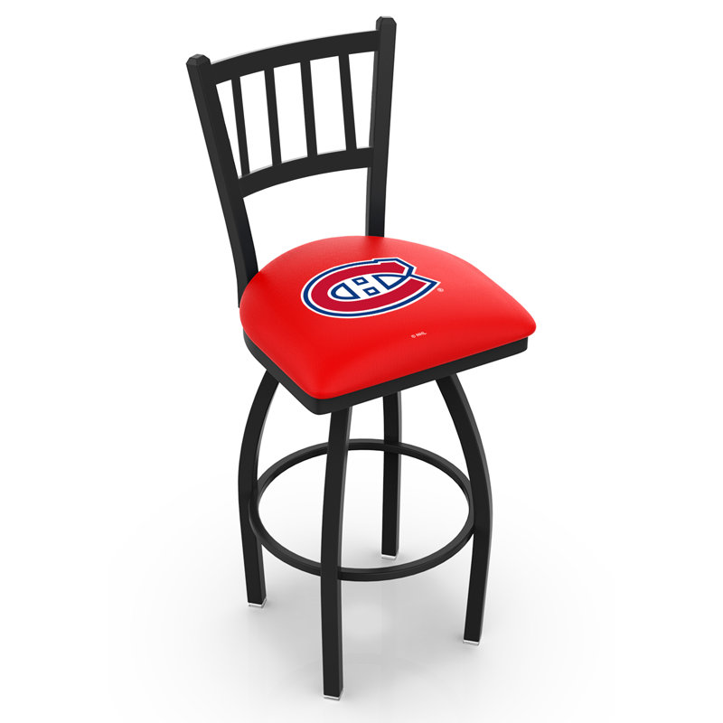 NCAA Swivel 25" Counter Stool, Montreal Canadiens, 25" Height