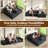 Space-Saving Compressed Sectional Sofa with Tool-Free Assembly