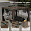 Pergola d'extérieur à persiennes avec persiennes réglables-125299647