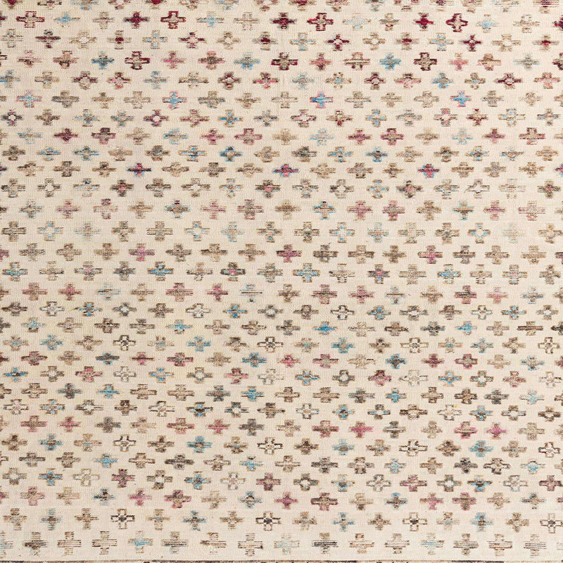 Abstract Indoor Rug, Square 7'