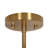 2-Light Fabric Semi-Flush Mount