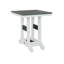 Berlin Gardens Garden Classic Regular Top With White Base Square Bar Table-1058201059-1058201058
