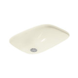 Stinson Vitreous China Rectangular Undermount Bathroom Sink with Overflow