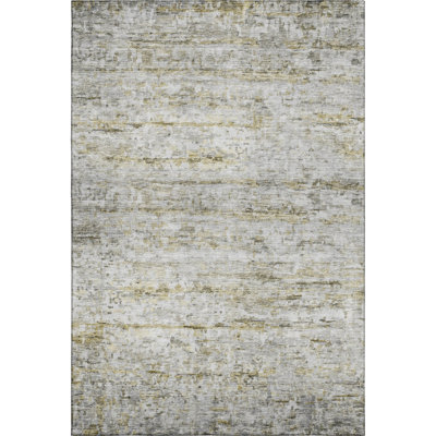 Premium Machine Washable Ducote AMF1127 Stripes Rug