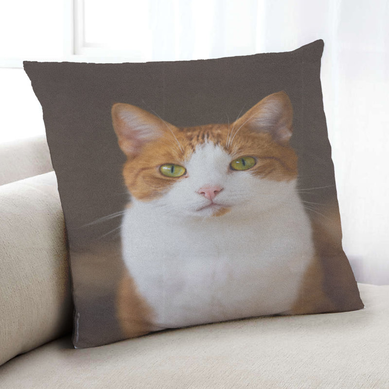 Coussin Cat Cats 68, Microsuède