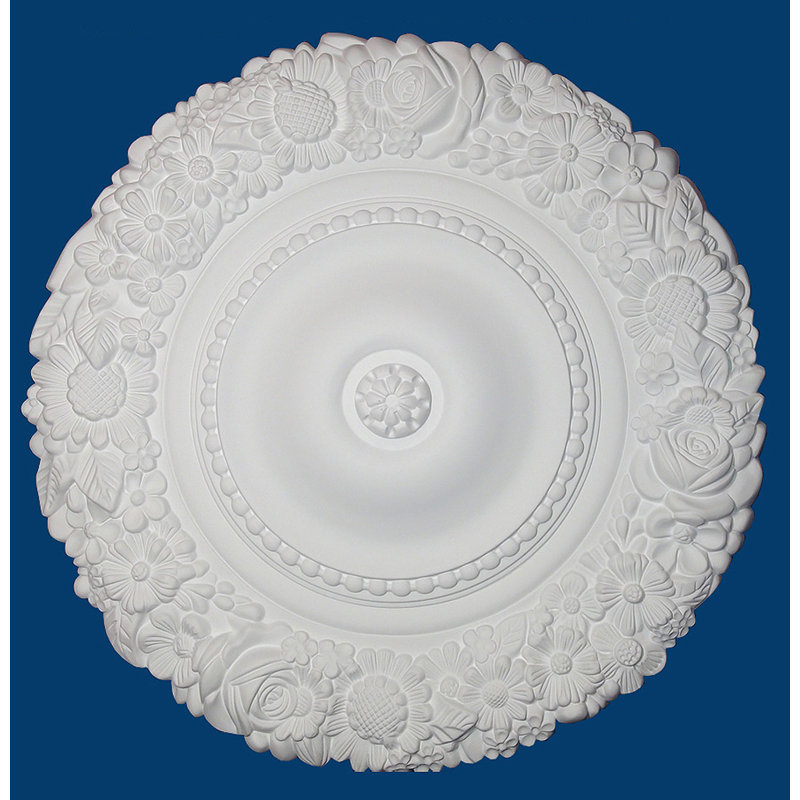Médaillon de plafond H 21 po x l 21 po x P 2 po