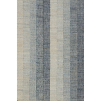Tayo Hand-Woven Striped Jute Rug