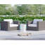 Chaise de terrasse avec coussins Almyra-893010849