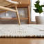 Abad Geometric Hand-Loomed Light Blue/Yellow Area Rug-474849972