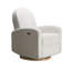 Bea Swivel Glider Recliner in Vanilla-592108821