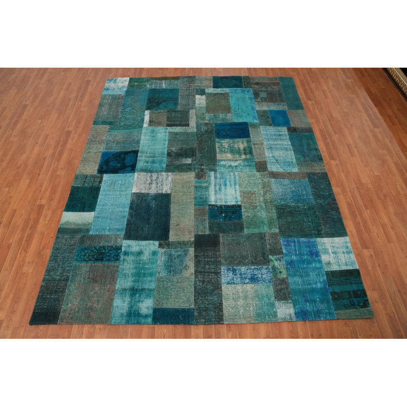 Tapis patchwork patiné 8 x 10