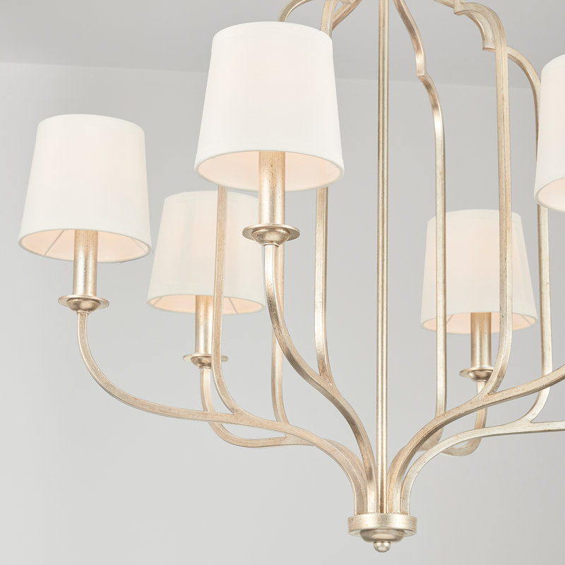 Lustre classique à 6 lumières Bathild