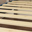 Lit plateforme tapissier moderne, 10 lattes + 5 pieds de support centraux, grand lit, aucun sommier requis, assemblage facile