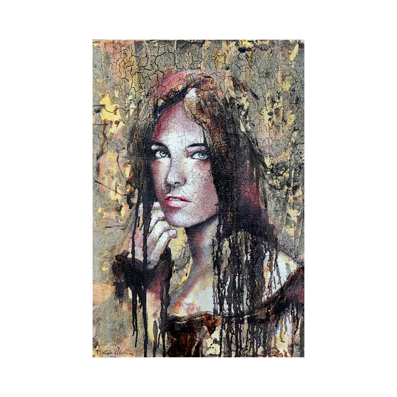 Choose Me by Donatella Marraoni - Wrapped Canvas Painting, 20.32 cm H x 30.48 cm W