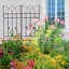 Treillis polyvalent en métal pour les plantes d'extérieur, rehaussant la beauté du jardin-779805479
