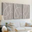 ABSTRACT Series DLXXXVI - Toile tendue sur mesure - 3 pièces-14795638