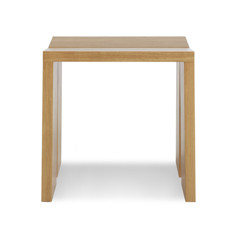 Amicable Solid Wood Dining Bench, 17.5" H x 60" W  x 17.1" D, White Oak
