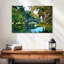 Lilie Bridge Over Pond-107694478
