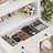71.7" Bookcase With Open Shelves And Drawers-2095070399