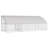 vidaXL Chicken Cage 3 pcs Silver 236.22 x 78.74 x 78.15 in-118101823