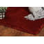 Tapis rouge foncé à poils longs Simoes-1198440922