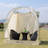 Alvantor Beige Fabric Screen for Shade Sail
