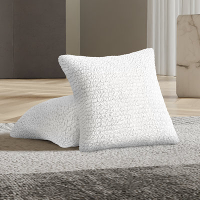 Stretchy Slipcover for Throw Pillow - Easy to Clean & Durable - Comfort Collection