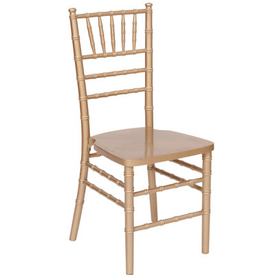 Solid Wood Stackable Chiavari Chair ( Set of 4 )
