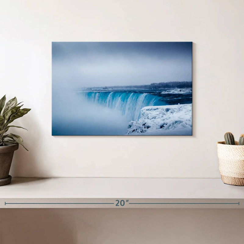 Brume hivernale Alvord Niagara Falls, H 8 po x l 12 po