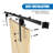 Steel Single Door Barn Door Hardware Kit-99200118