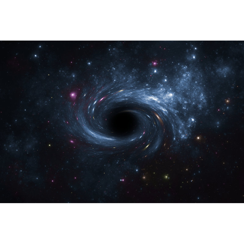 Space Star Field - Wrapped Canvas Print, 51cm H x 76cm W x 3.8cm D