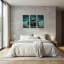 « Capture de poissons » par Shutterstock Alan Triptyque Art mural, 91,4 cm x 61 cm-1898091385