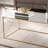 Mirror-Top Cocktail Table