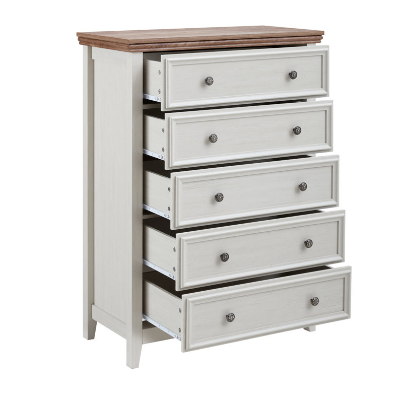 Commode 5 tiroirs, armoire de rangement et commode de rangement pour vêtements Modern